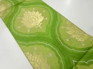 アンティーク　川島織物製　花更紗模様織出し袋帯（材料）